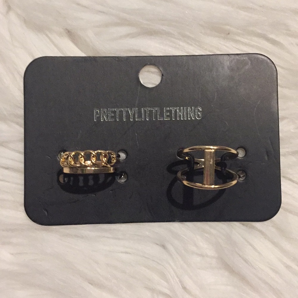 ⭐️ PrettylittleThing Ring Set